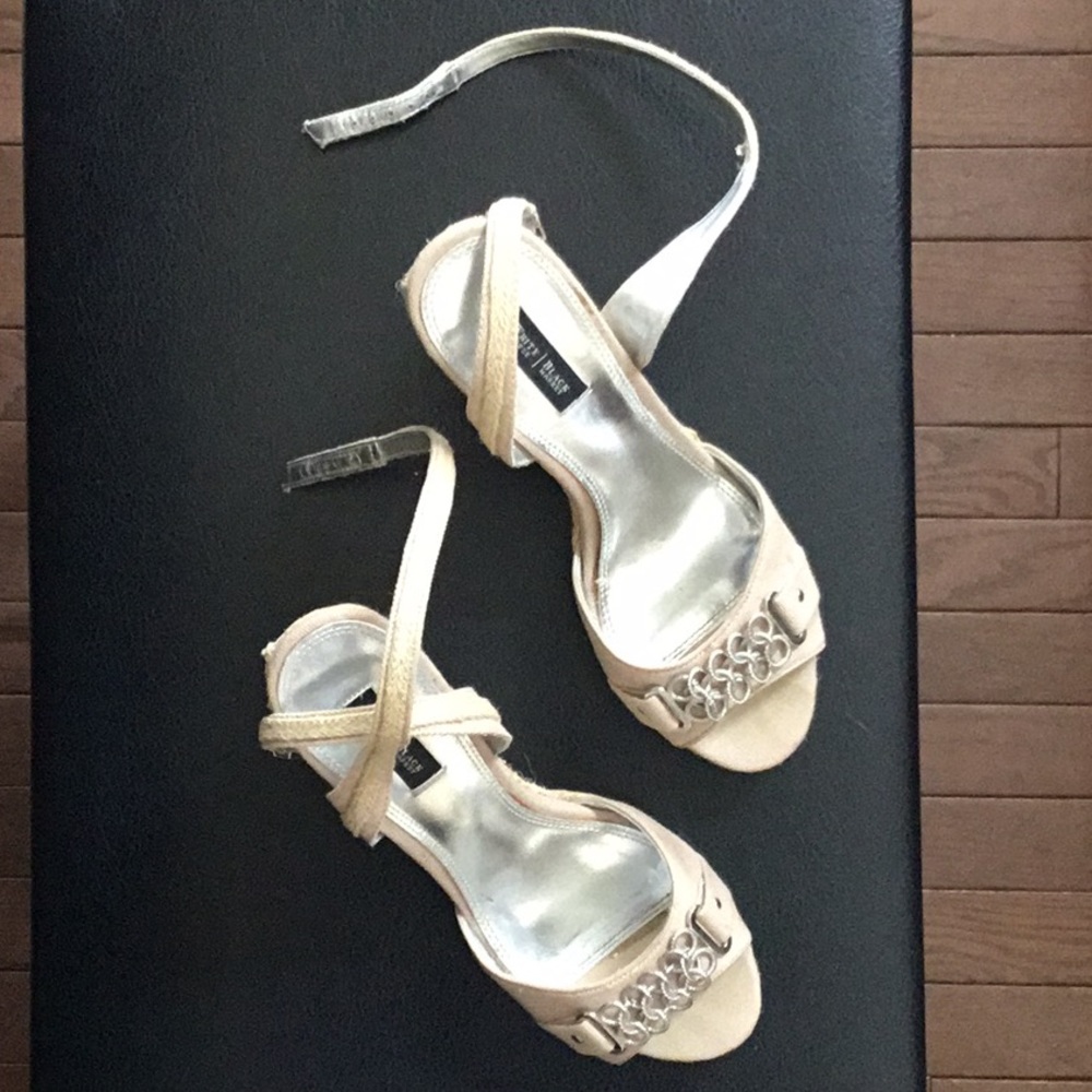 White House Black Market “Jermaine” wedge sandal